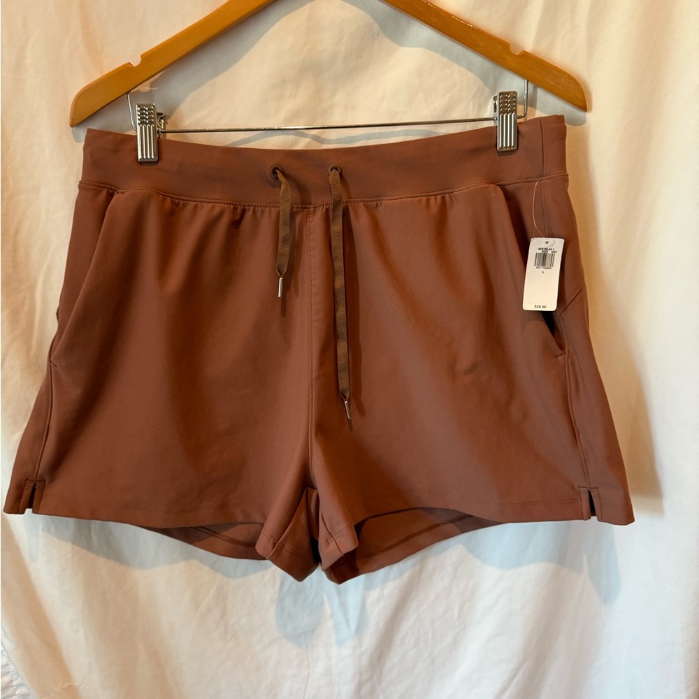 NWT Women's Brown Athletic Shorts